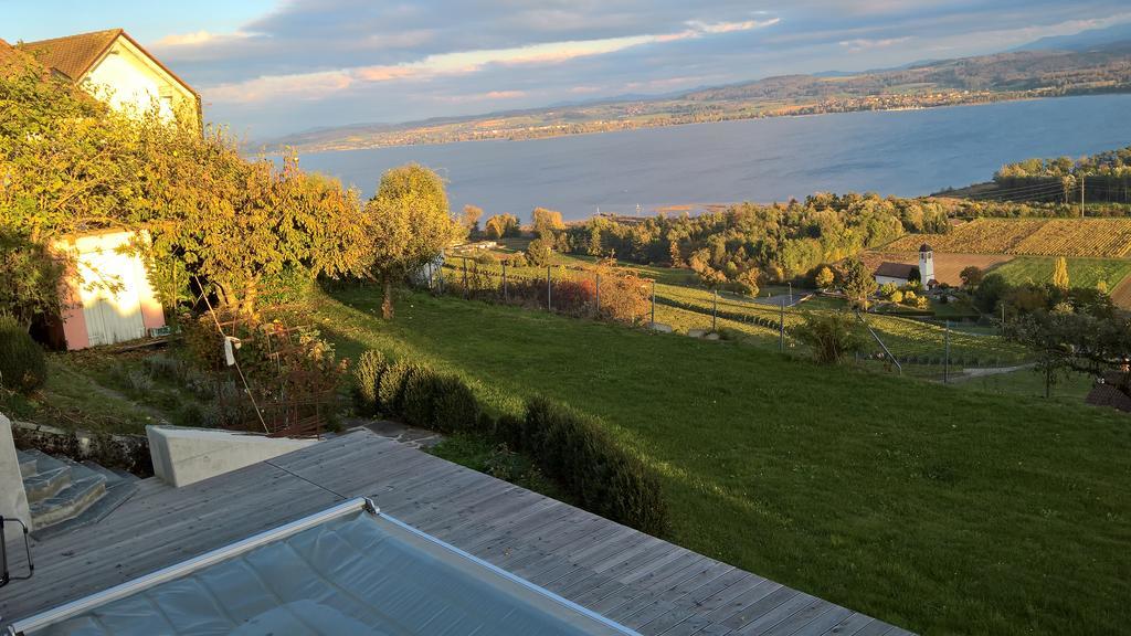 مبيت وإفطار Vully-les-Lacs Swiss Borzoi House المظهر الخارجي الصورة